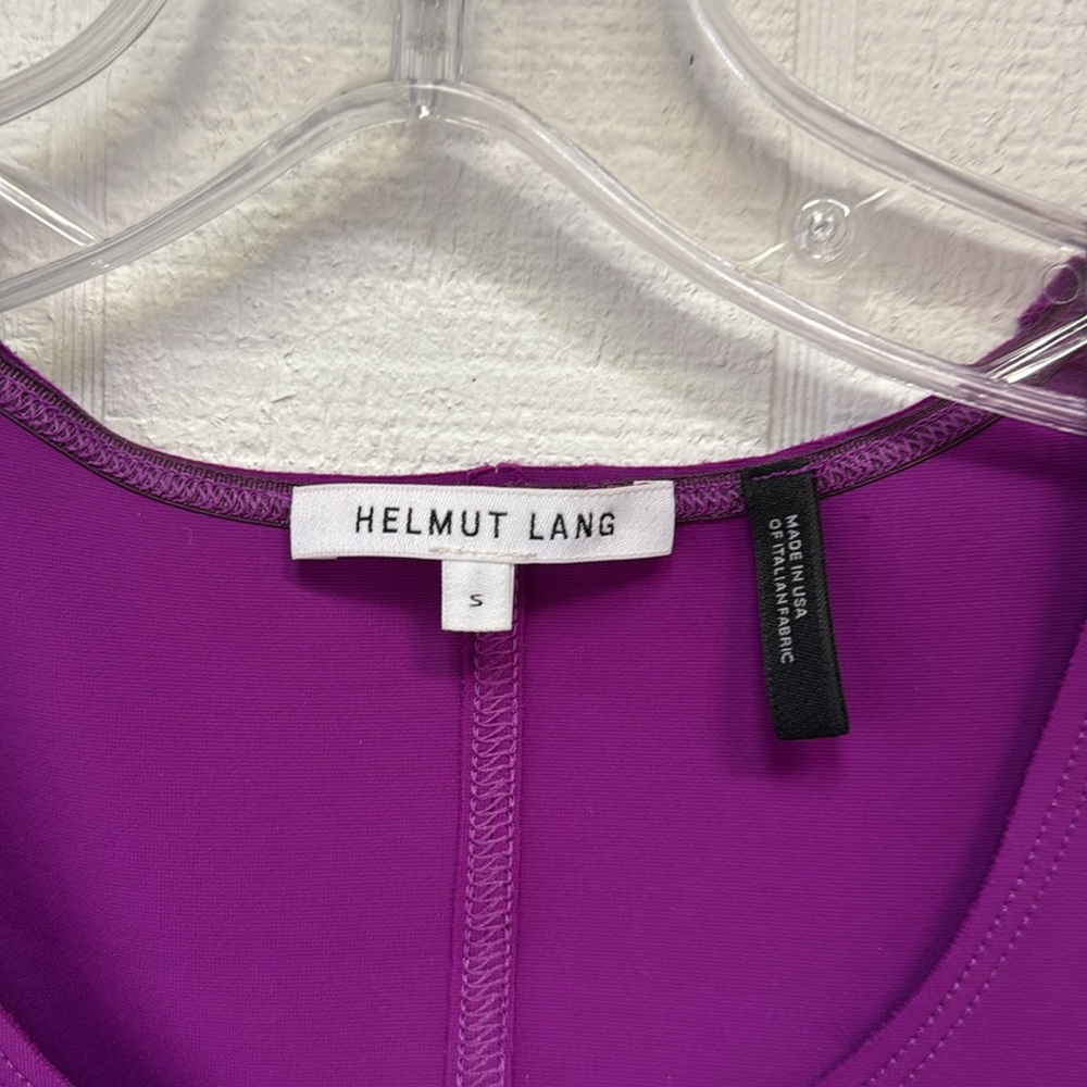 Helmut Lang Sleeveless Magenta Dress - Picture 3 of 6
